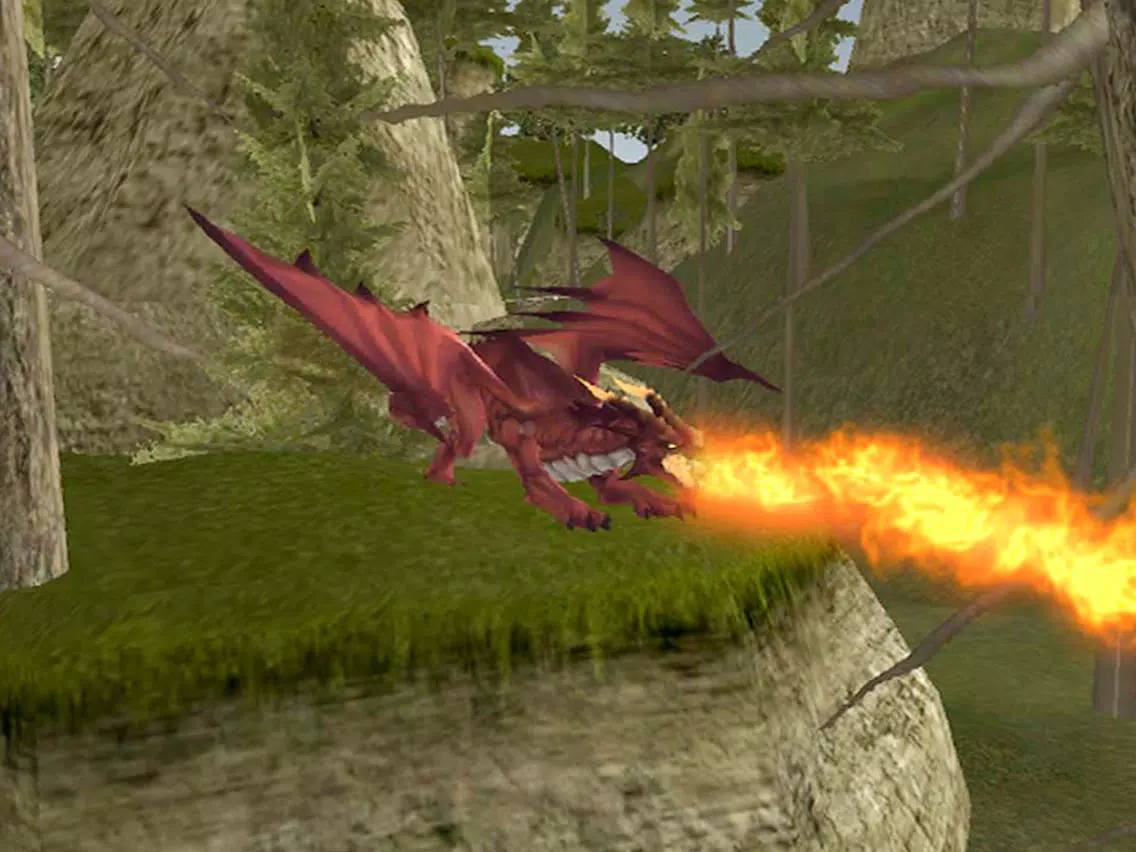 Capturas de pantalla de VR Flying Fiery Dragon Shooting - Pro Action Game iPad 
