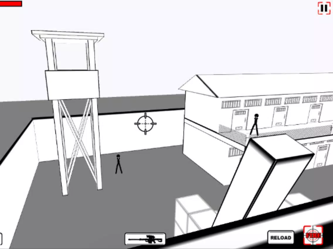 Tangkapan skrin Stickman Shooting - Free stickman fighting games iPad 