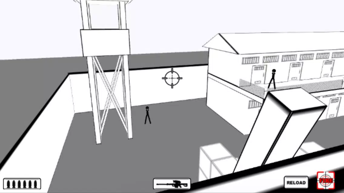 Tangkapan skrin Stickman Shooting - Free stickman fighting games
