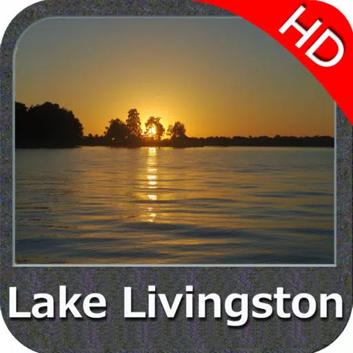 Lake Livingston Texas HD GPS fishing chart offline Lake Livingston Texas HD GPS fishing chart offline