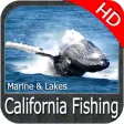 California fishing HD GPS Maps