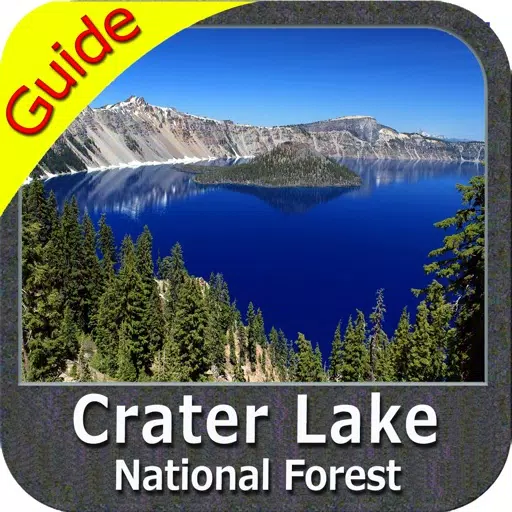 Crater Lake National Park gps and outdoor map Crater Lake National Park gps and outdoor map