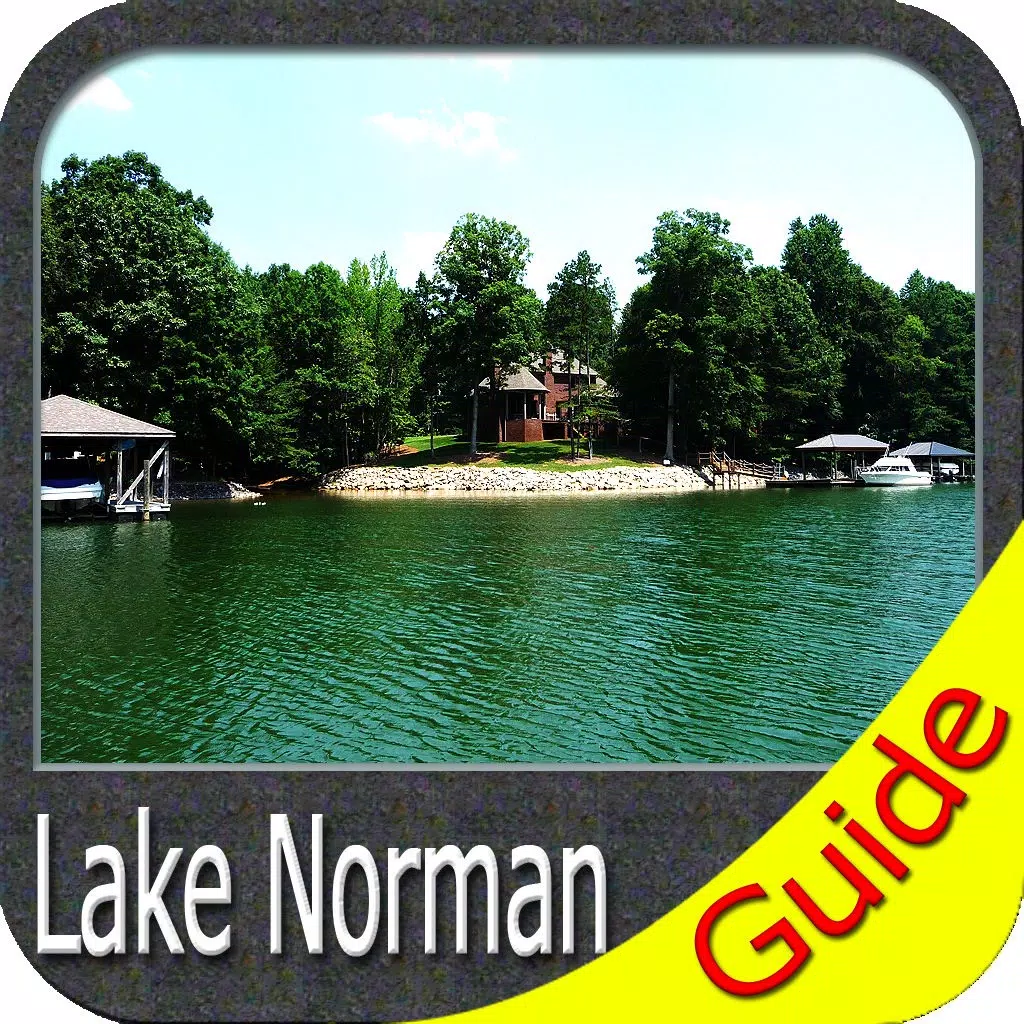 Lake Norman North Carolina GPS fishing charts Lake Norman North Carolina GPS fishing charts