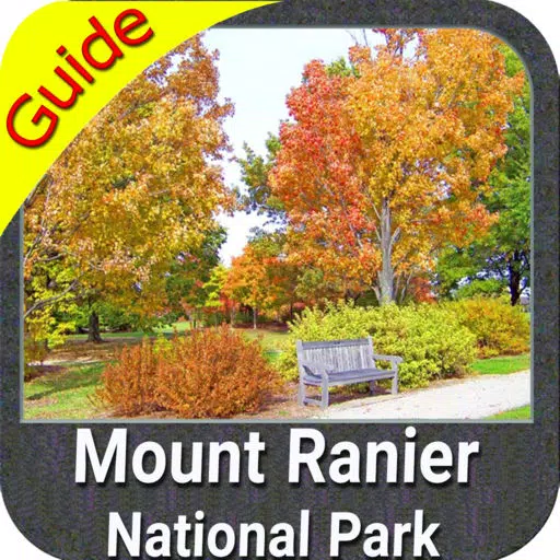 Mount Ranier National Park gps and outdoor map Mount Ranier National Park gps and outdoor map