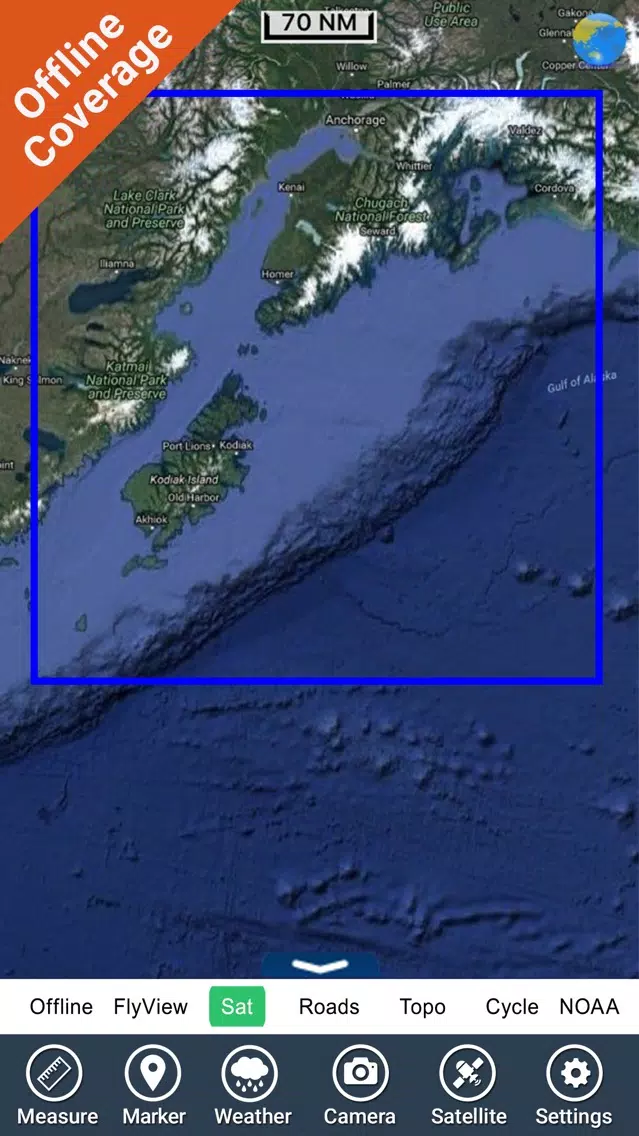 Boating Alaska South West GPS maps sailing charts Screenshots