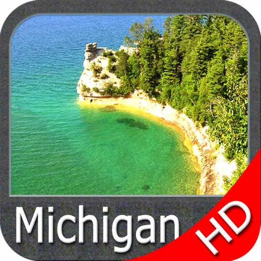 Michigan & Superior Lakes HD GPS Map Navigator Michigan & Superior Lakes HD GPS Map Navigator