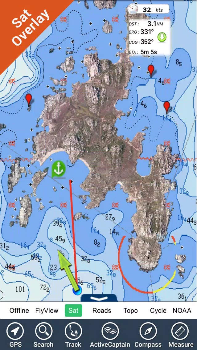 North Adriatic Nautical Charts Screenshots