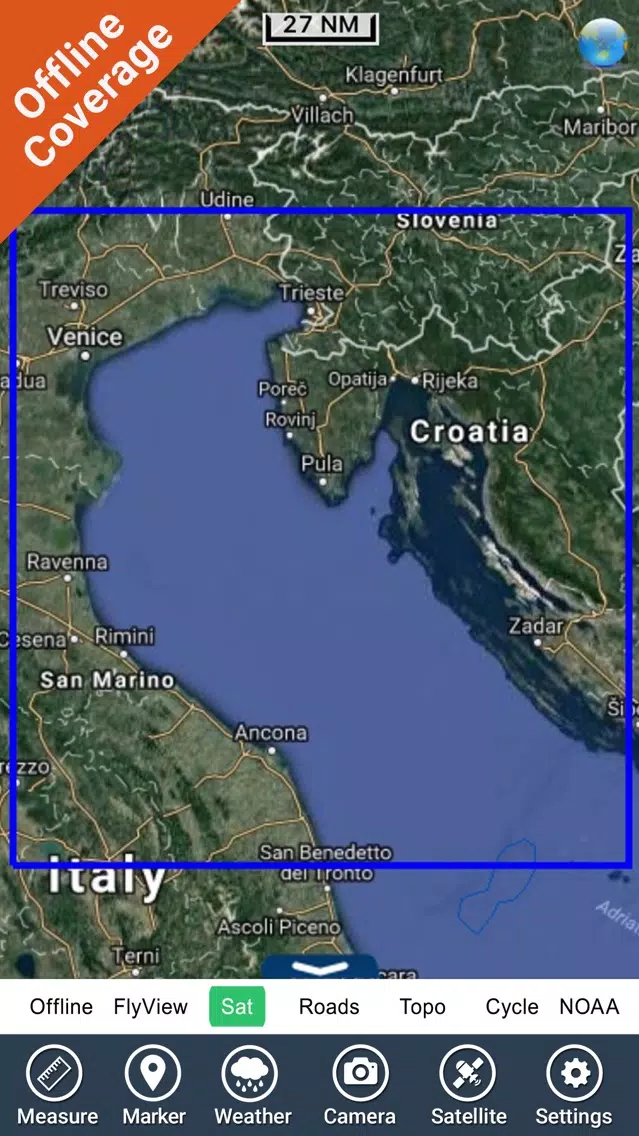 North Adriatic Nautical Charts Screenshots