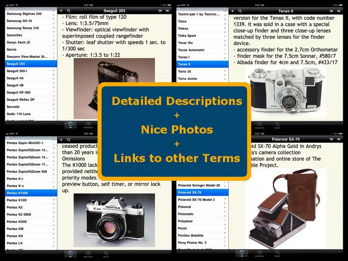 The Complete Camera Bible iPad Screenshots
