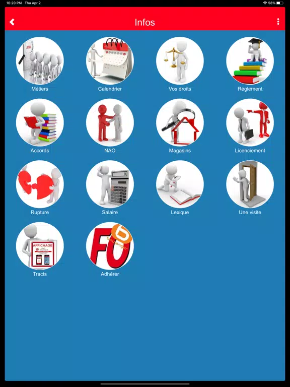 FO BOULANGER iPad Screenshots