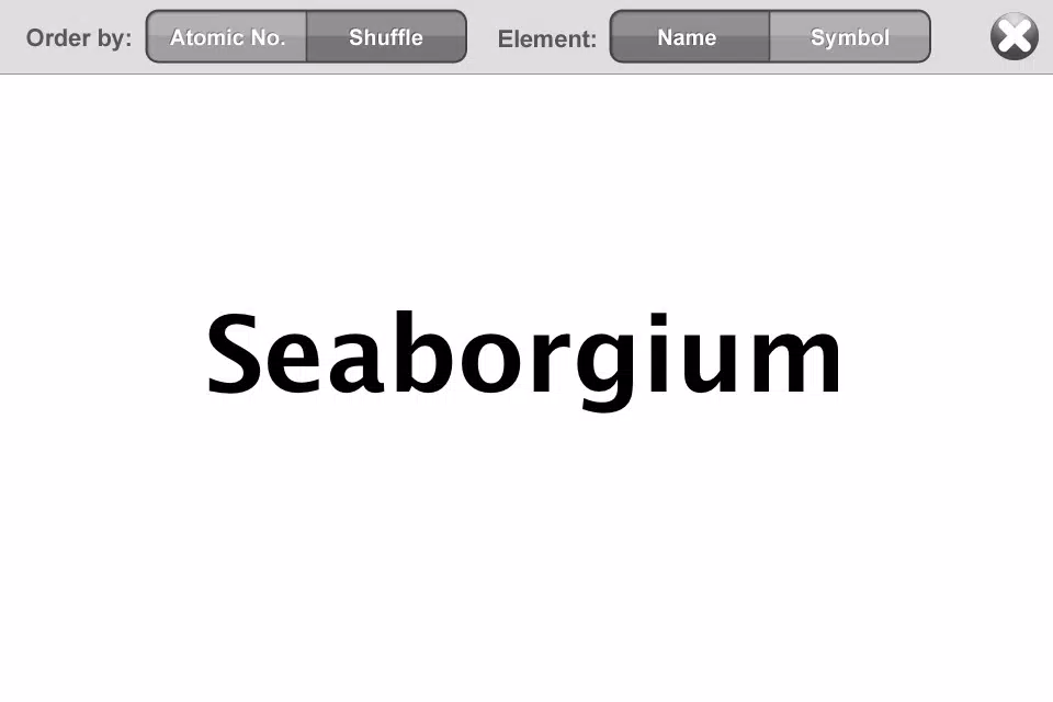 Periodic Table Flashcards Free Screenshots