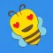 Bee stickers - Animal emoji