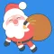 Funny Santa Claus - stickers