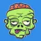 Zombie Emoji Stickers for text