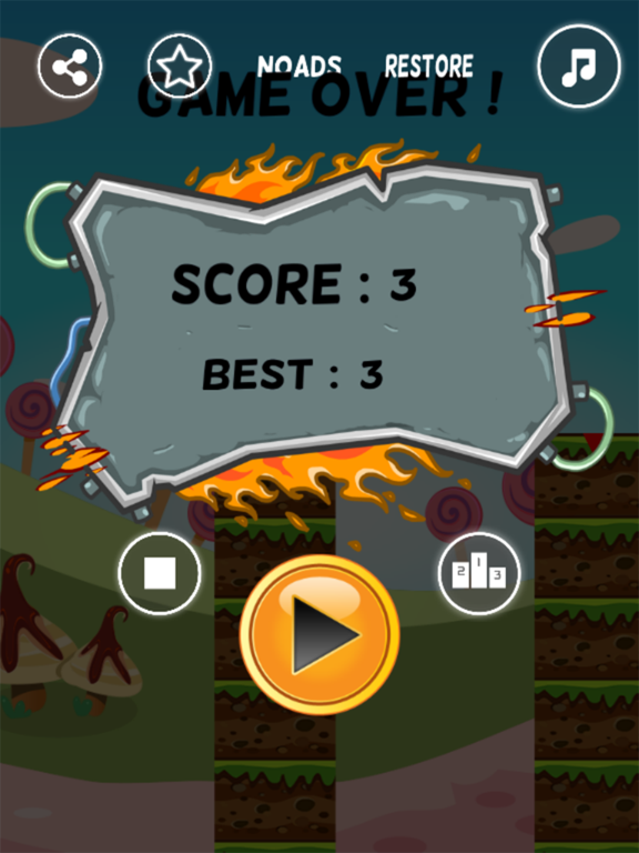 Cube Skip Micro Adventure Jump Bounce Run iPad 應用截圖