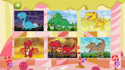 Dinosaur Jigsaw learning easy kids games for 4 yr Screenshots