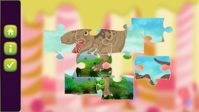 Dinosaur Jigsaw learning easy kids games for 4 yr Screenshots