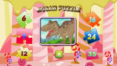 Dinosaur Jigsaw learning easy kids games for 4 yr Screenshots