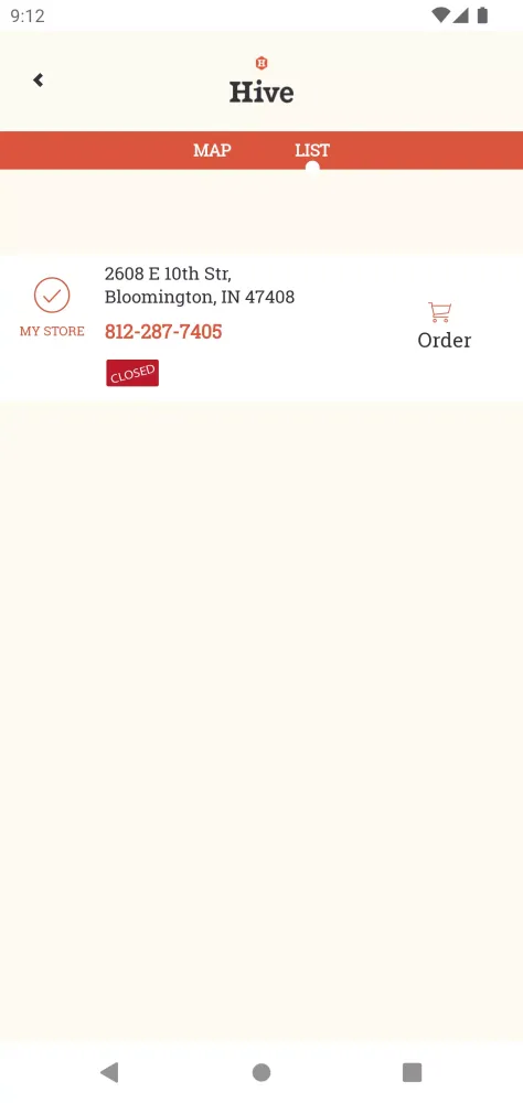 Hive Restaurant Screenshots