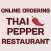 Thai Pepper Online Ordering