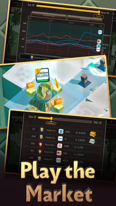 Investor Island スクリーンショット