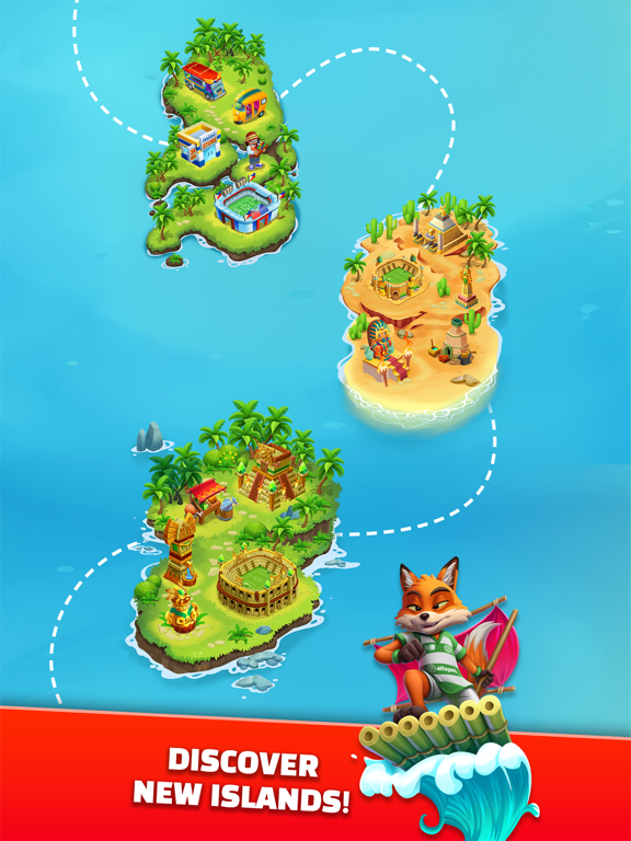 Foxy's Football Islands iPad Screenshots