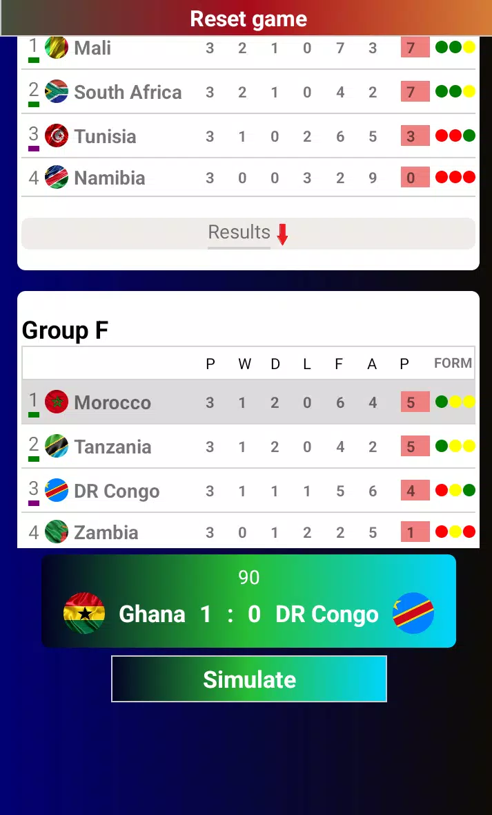 Africa Cup of Nations 2024 Screenshots