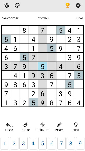 Sudoku Screenshots