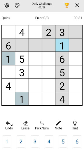 Sudoku Screenshots