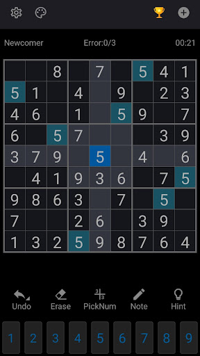 Sudoku Screenshots