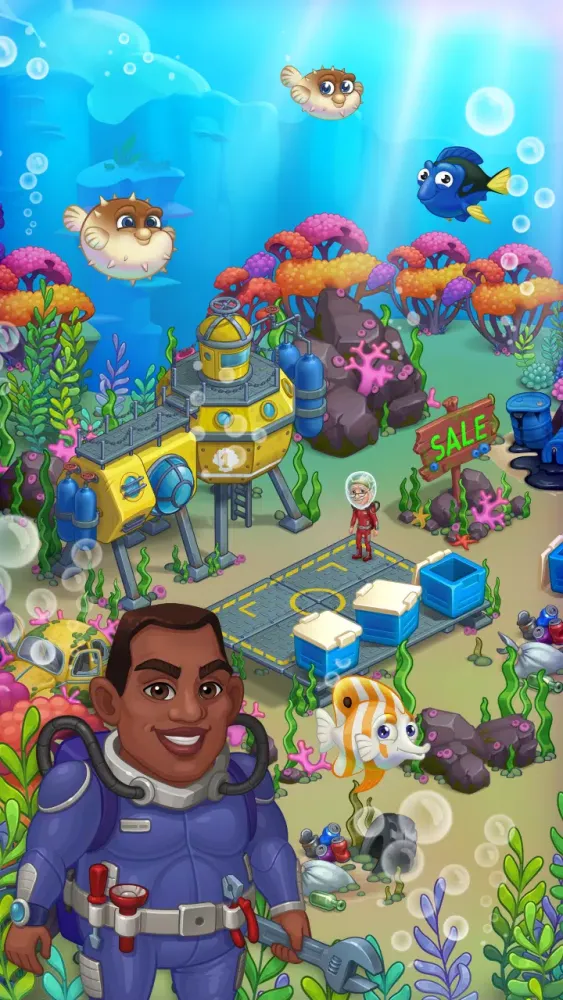 Aquarium Farm - water journey Screenshots
