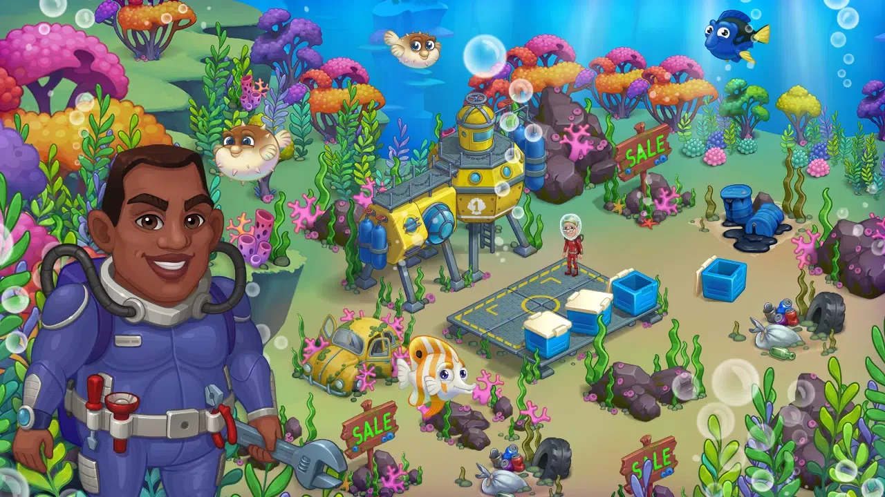 Aquarium Farm - water journey Screenshots