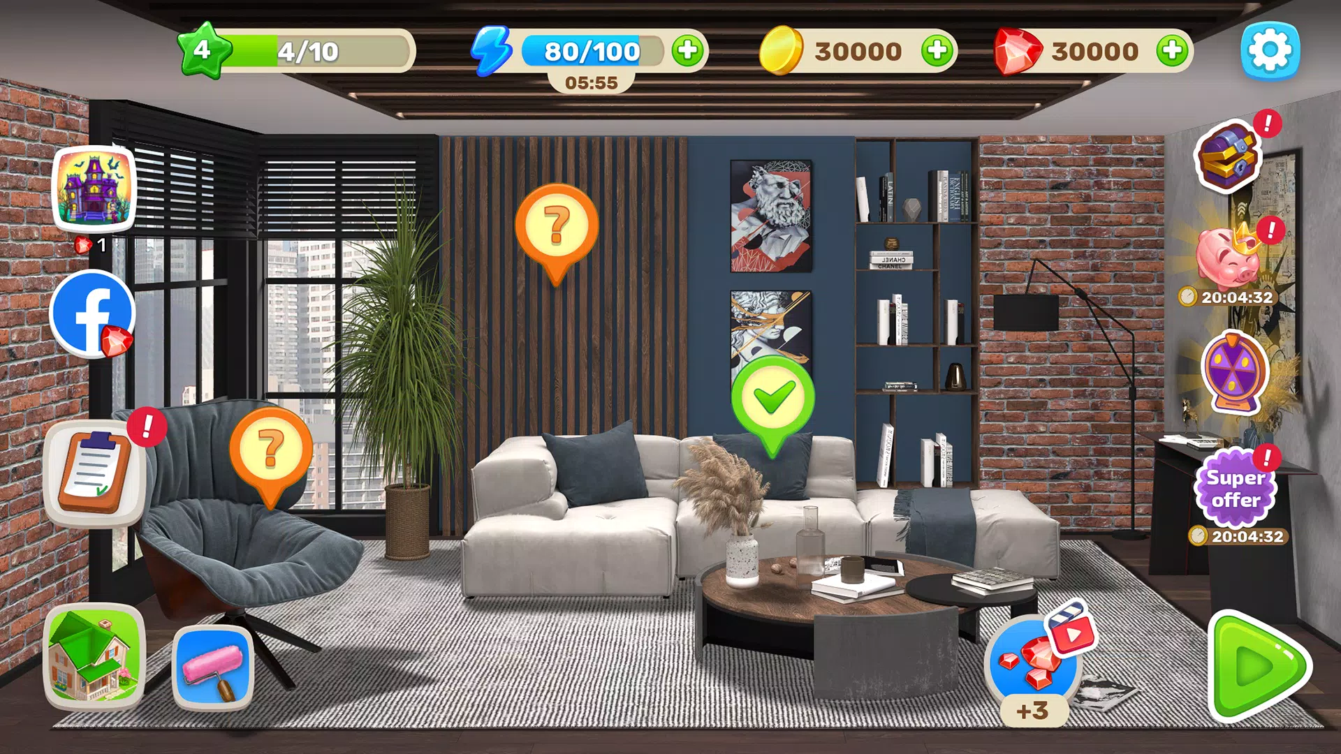 Merge House - Design Makeover Screenshots
