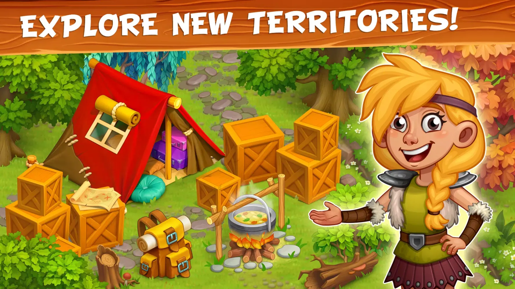 Vikings and Dragon Island Farm Screenshots