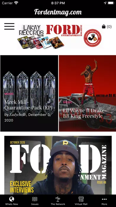 Ford Ent Magazine App Screenshots