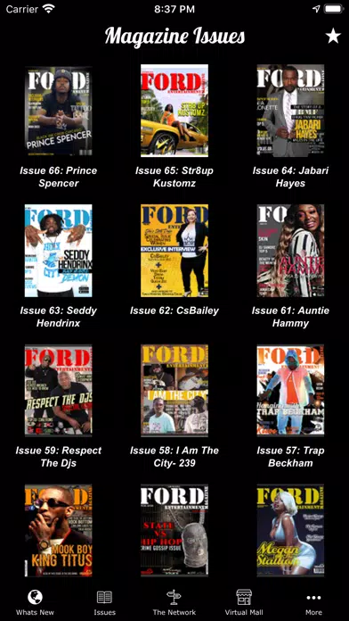 Ford Ent Magazine App Screenshots