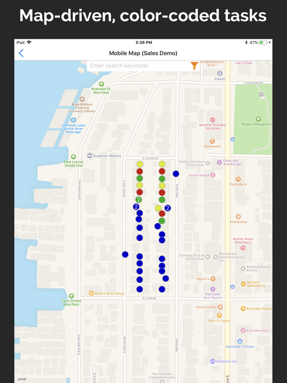 Forms On Fire - Mobile Forms iPad Screenshots