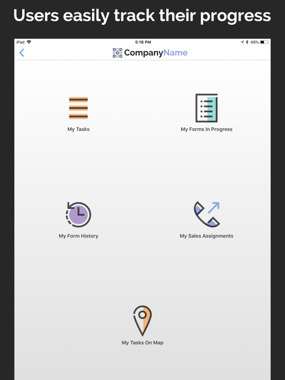 Forms On Fire - Mobile Forms iPad Screenshots