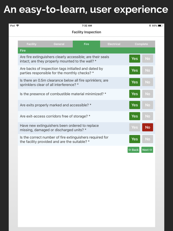 Forms On Fire - Mobile Forms iPad Screenshots