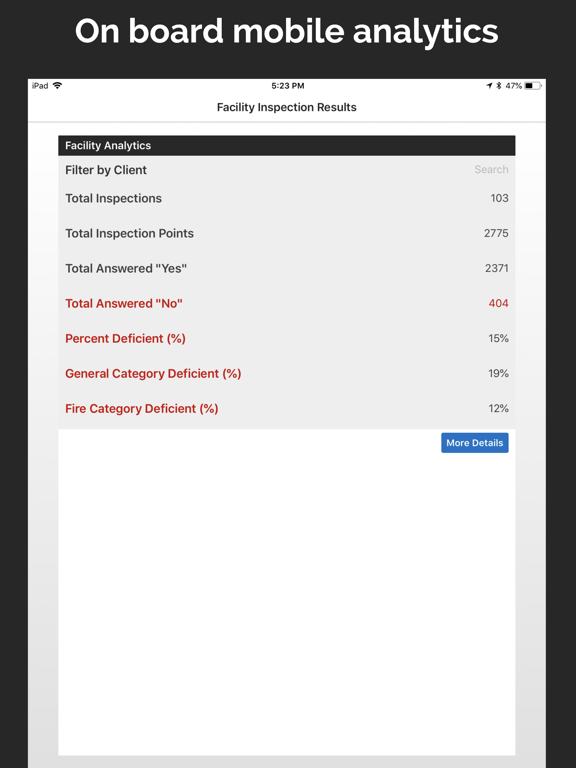 Forms On Fire - Mobile Forms iPad Screenshots