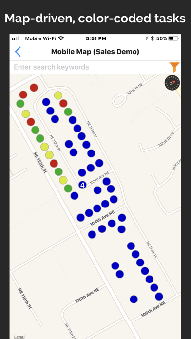Forms On Fire - Mobile Forms Screenshots
