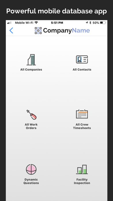 Forms On Fire - Mobile Forms Screenshots