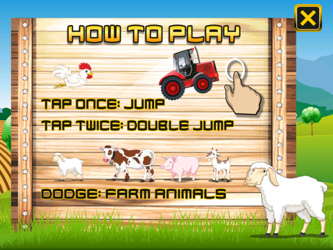 Tractor Farm Run iPad  Ekran Görüntüleri