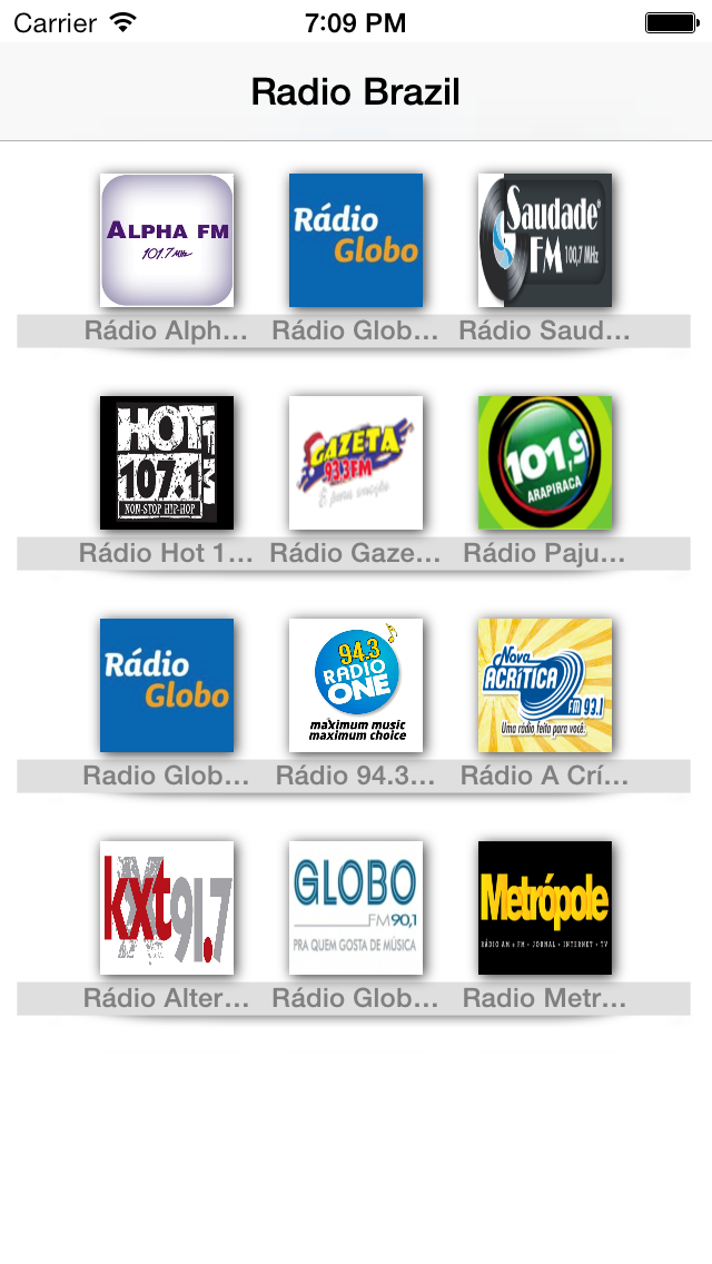 Meu Rádios Brasil: Brasileira Todos os rádios no mesmo app! Felicidades rádio;) Screenshots