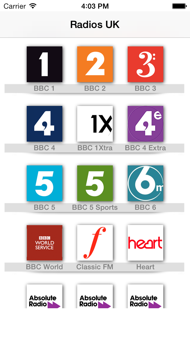 My Radio UK: All British radios in the same app! UK live radio! Screenshots
