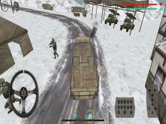 Tangkapan layar Gird Up For Army Truck Drive iPad 