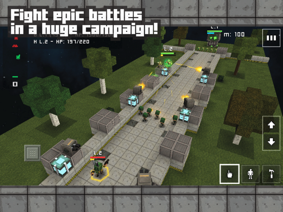 Block Fortress: War iPad 应用截图