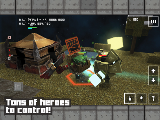 Block Fortress: War iPad 应用截图