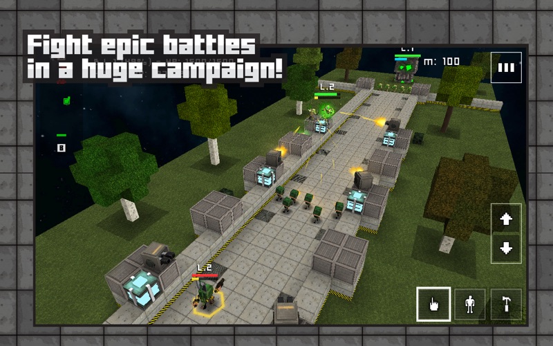 Capturas de pantalla de Block Fortress: War