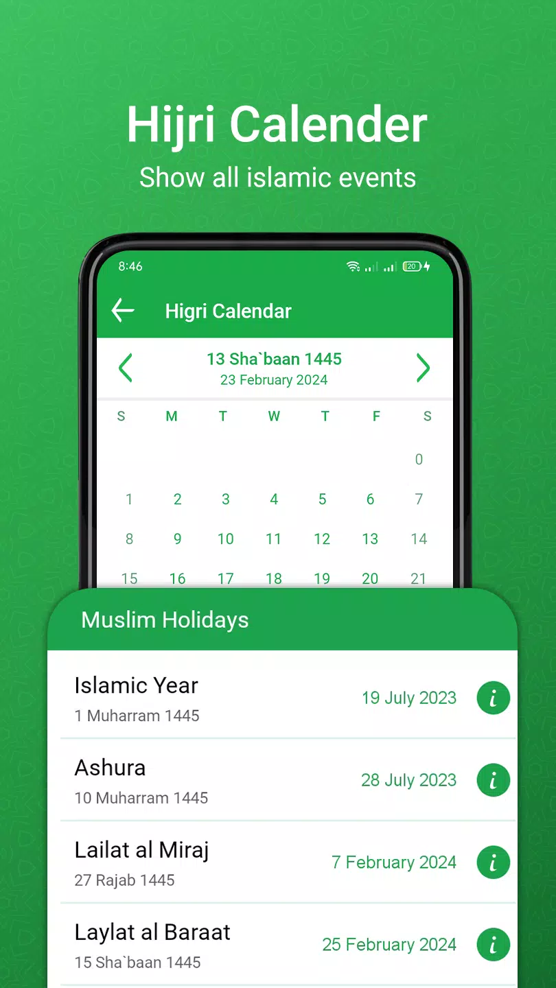 Muslim Prayer Time:Quran Athan Screenshots